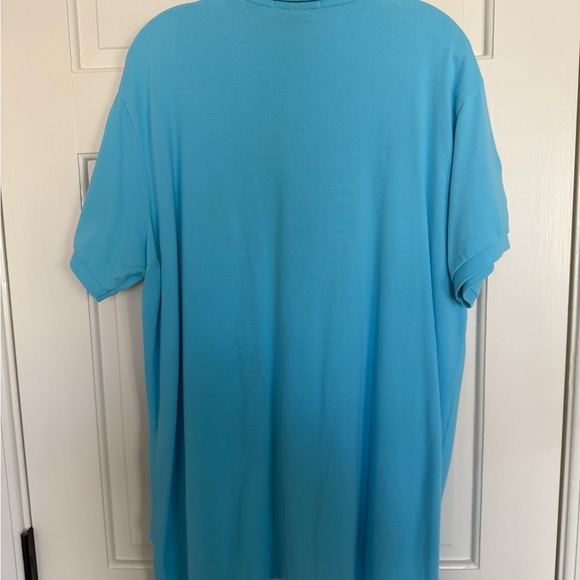 Polo Ralph Lauren big pony Polo mens size XL, aqua blue - Picture 6 of 6
